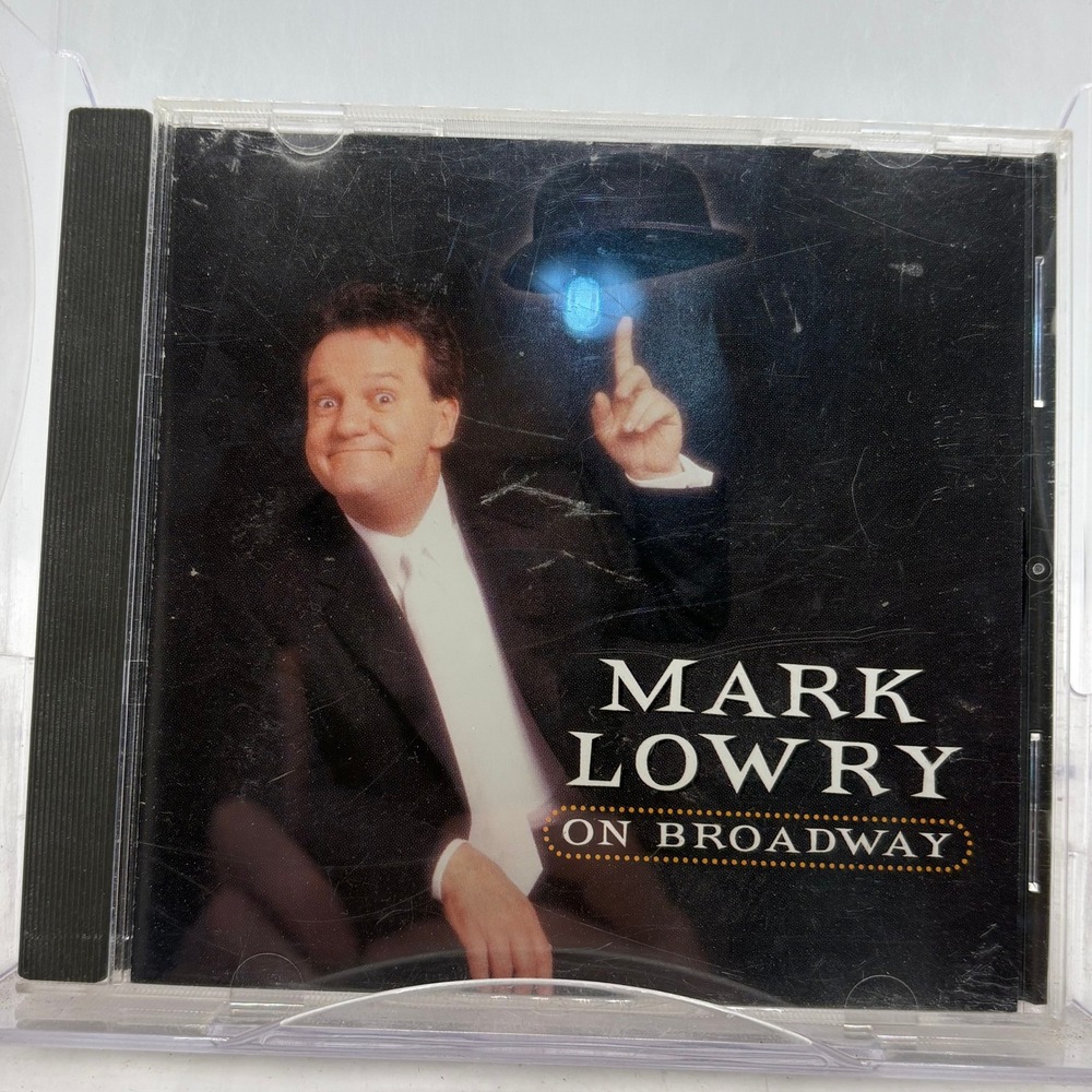 Mark Lowry On Broadway CD 2001 Christian Comedy Southern Gospel Bill Gaither